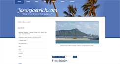 Desktop Screenshot of jasongastrich.com